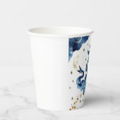 Editable Niedlich Dragon Birthday Pappbecher (Rechts)