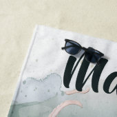 Editable Octopus Strandtuch (Beispiel)