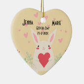 Editable Offizielle Gotcha-Adoption Keramik Ornament (Rechts)