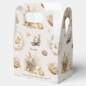 Editable Osterfest Bunny Egg Hunt Geschenkbeutel B Geschenkschachtel (Geöffnet)