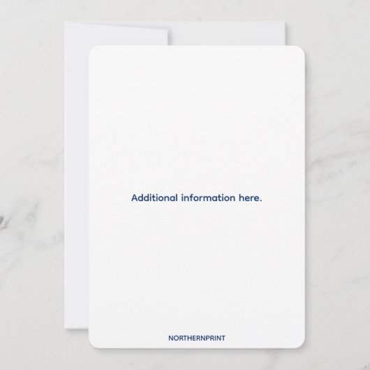 Editable Patriotic Canada Day Celebration Einladung (Rückseite)