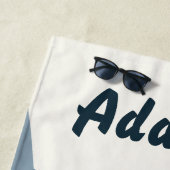 Editable Penguin Strandtuch (Beispiel)