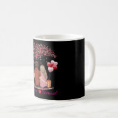 Editable Photo and Name Simple Photo Valentine's  Kaffeetasse (VorderseiteRechts)