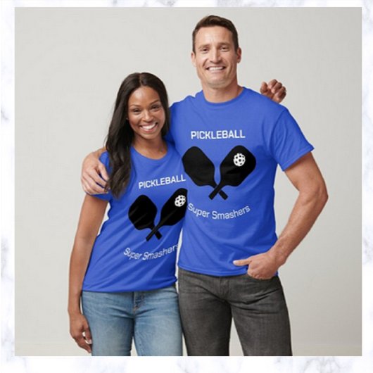 Editable Pickleball Partners Tournament T - Shirt
