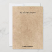 Editable Pig Roast Einladungskarte Einladung (Rückseite)