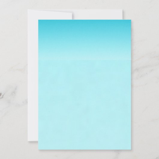 Editable Pool Party Geburtstag Sommerschwimmen Einladung (Rückseite)