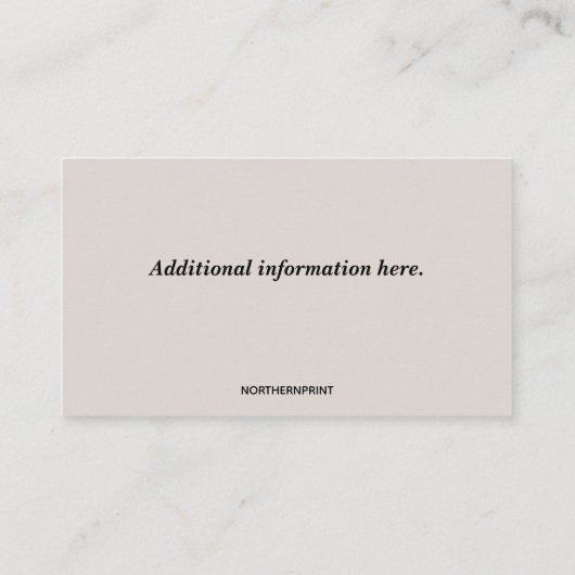 Editable Pottery Studio Visitenkarte (Rückseite)