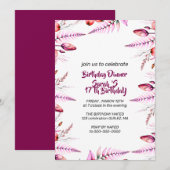 Editable Princess Birthday Invitation| Princess Einladung (Vorne/Hinten)