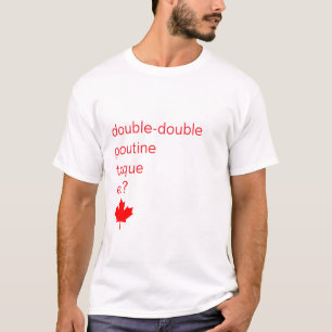 Editable Proud Canadian Red Maple Leaf T-Shirt