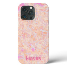 Editable Psychedelic Krawatte-Dye iPhone Case