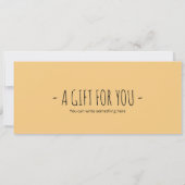 Editable Puppy Gift Certificate für Hundefreunde Einladung (Rückseite)