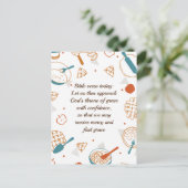 Editable Quotes Apple Pie Design Postkarte (Stehend Vorderseite)