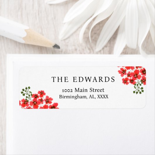 Editable Return Address Labels (Insitu)