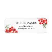 Editable Return Address Labels (Vorne)