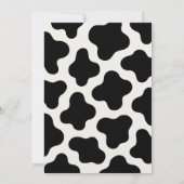 Editable Rodeo Cowgirl Einladung (Rückseite)