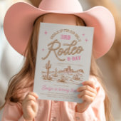 Editable Rodeo Geburtstagsparty Einladungen