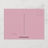 Editable Roller Skaten Birthday Party Einladungspostkarte (Rückseite)