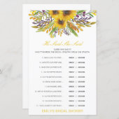 Editable sagte, sie sagte Polterabend Game (Vorne/Hinten)