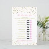 Editable sagte, sie sagte Polterabend Game (Stehend Vorderseite)