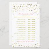 Editable sagte, sie sagte Polterabend Game (Vorne/Hinten)