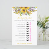 Editable sagte, sie sagte Polterabend Game (Stehend Vorderseite)