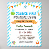 Editable Science Fair Flyer Poster (Vorne)