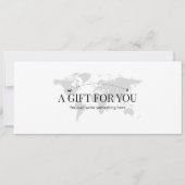 Editable Scotland Flugzeug Boarding Pass Ticket Einladung (Rückseite)