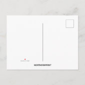 Editable Silhouette Picknick-Einladung Einladungspostkarte (Rückseite)