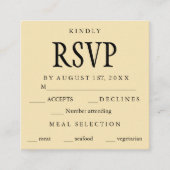 Editable Simple Classy UAWG Begleitkarte (Vorderseite)