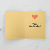 Editable Sisters Valentinstag Karte (Innenseite)