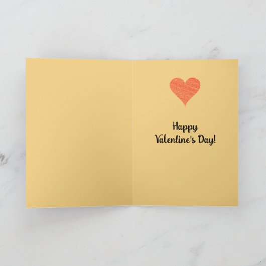 Editable Sisters Valentinstag Karte (Innenseite)