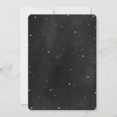 Editable Space Einladungen (Rückseite)