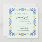 Editable Spring Garden Bride to Be Invite | Custom Einladung (Vorderseite)