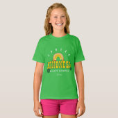 Editable Spring St. Patrick's Day Spread Kindness T-Shirt (Vorne ganz)