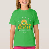 Editable Spring St. Patrick's Day Spread Kindness T-Shirt (Vorderseite)