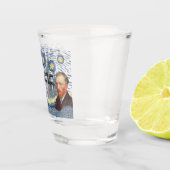 Editable Starry Night Glass Schnapsglas (Rechts)