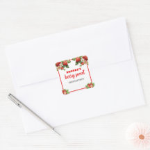 Editable Strawberry Theme Birthday