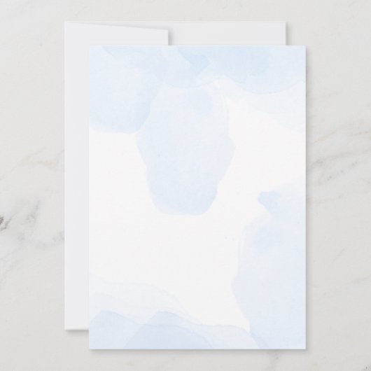 Editable Summer Cool One 1st Birthday Party Einladung (Rückseite)