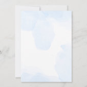 Editable Summer Splish Splash Baby Shower Party  Einladung (Rückseite)