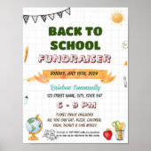 Editable Summer Tutour School Flyer Poster (Vorne)