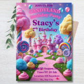 Editable Sweet Celebration Birthday Einladung Cand