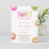 Editable Sweet Party Einladung für Mädchen (Stehend Vorderseite)