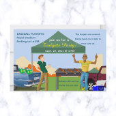Editable Tailgate-Party Einladung