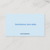 Editable Tanning Salon Treuekarte (Rückseite)