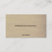 Editable Tennis Coach Visitenkarte (Rückseite)