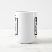 Editable Text and Custom Photo Valentine's Day  Kaffeetasse (Mittel)