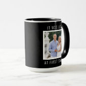 Editable Text and Custom Photo Valentine's Day Tasse (VorderseiteRechts)