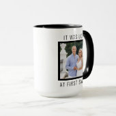 Editable Text and Custom Photo Valentine's Day Tasse (VorderseiteRechts)