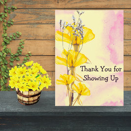 Editable Thank You Card for Therapy Clients Simple Dankeskarte