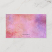 Editable Theater Masken Abendessen Theater Visitenkarte (Rückseite)